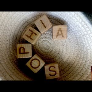 “Sophia” Wood Blocks